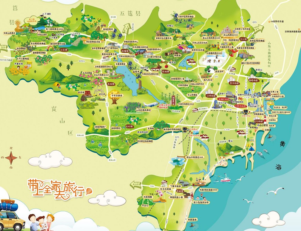 桐城景区使用手绘地图给景区能带来什么好处？